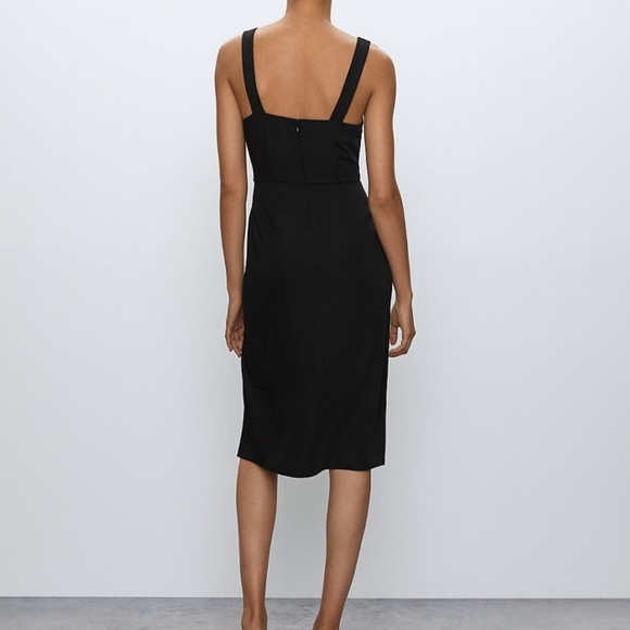 NWT Aritzia Babaton 90s Slit Dress - Picture 2 of 4